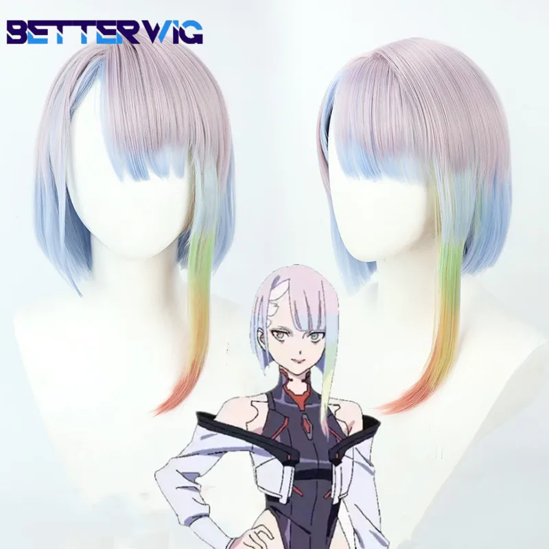 Lucy Cosplay Wig Anime Cyberpunk Edgerunners Cosplay 45cm Sort Heat Resistant Synthetic Hair Lucyna Kushinada Wigs + Wig Cap
Lucy Cosplay Wig Anime Cyberpunk Edgerunners Cosplay 45cm Sort Heat Resistant Synthetic Hair Lucyna Kushinada Wigs + Wig Cap