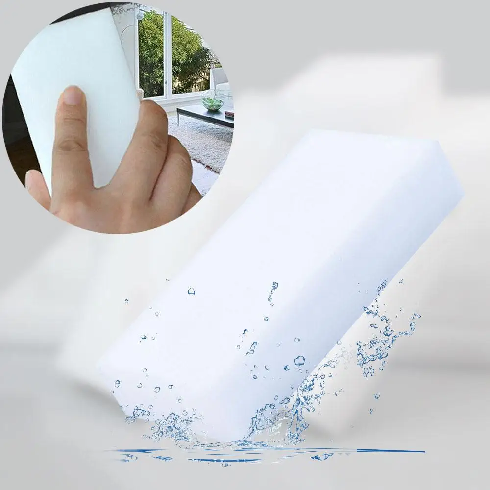 

Меламиновая губка, белая губка, ластик, очищающая губка для кухни, ванной, офиса, принадлежности для очистки