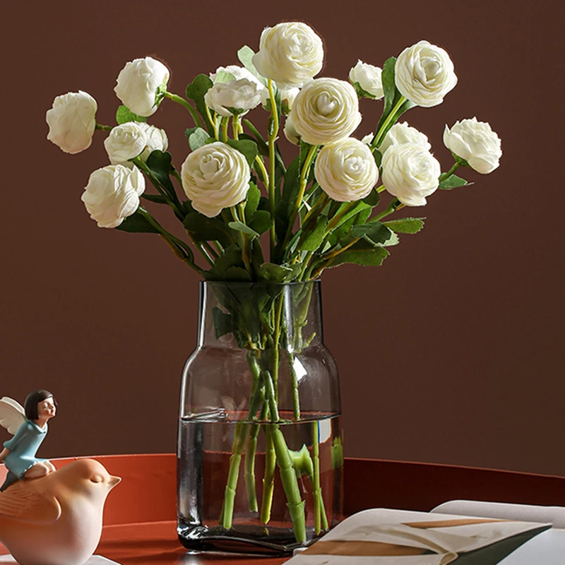 Glass Vase Transparent Flower Vase Home Decoration Table Decoration Accessories Living Room Decoration Minimalist Decor Vases
Glass Vase Transparent Flower Vase Home Decoration Table Decoration Accessories Living Room Decoration Minimalist Decor Vases