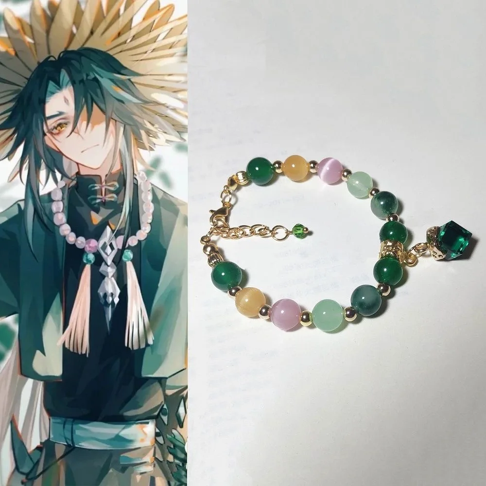 Genshin Impact Xiao Bracelet Cosplay Anime Alatus Genshin Adeptus Party Halloween Costumes Accessories Friends Gifts
Genshin Impact Xiao Bracelet Cosplay Anime Alatus Genshin Adeptus Party Halloween Costumes Accessories Friends Gifts