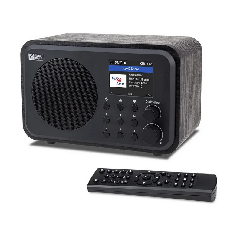 Ocean Digital WR-336N WiFi(Internet) Radio FM DAB DAB+ Blueetooth Mult-language Radio
Ocean Digital WR-336N WiFi(Internet) Radio FM DAB DAB+ Blueetooth Mult-language Radio