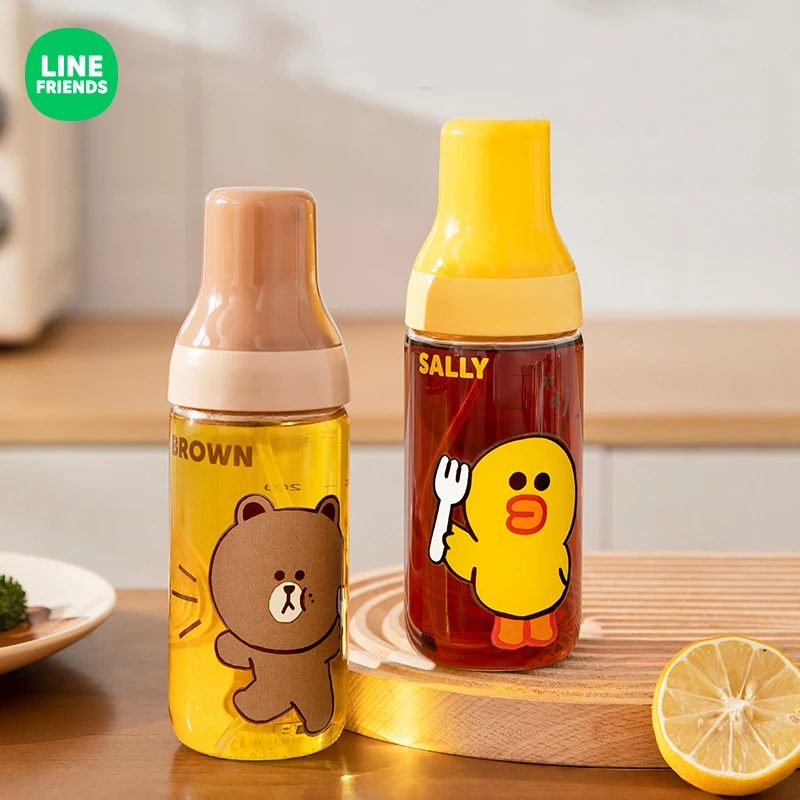 Бутылочка-распылитель для масла Line Friends с коричневыми красками, стеклянная Бытовая кухонная бутылка для приправ, кастрюля для уксуса, небольшая бутылка для масла
Бутылочка-распылитель для масла Line Friends с коричневыми красками, стеклянная Бытовая кухонная бутылка для приправ, кастрюля для уксуса, небольшая бутылка для масла