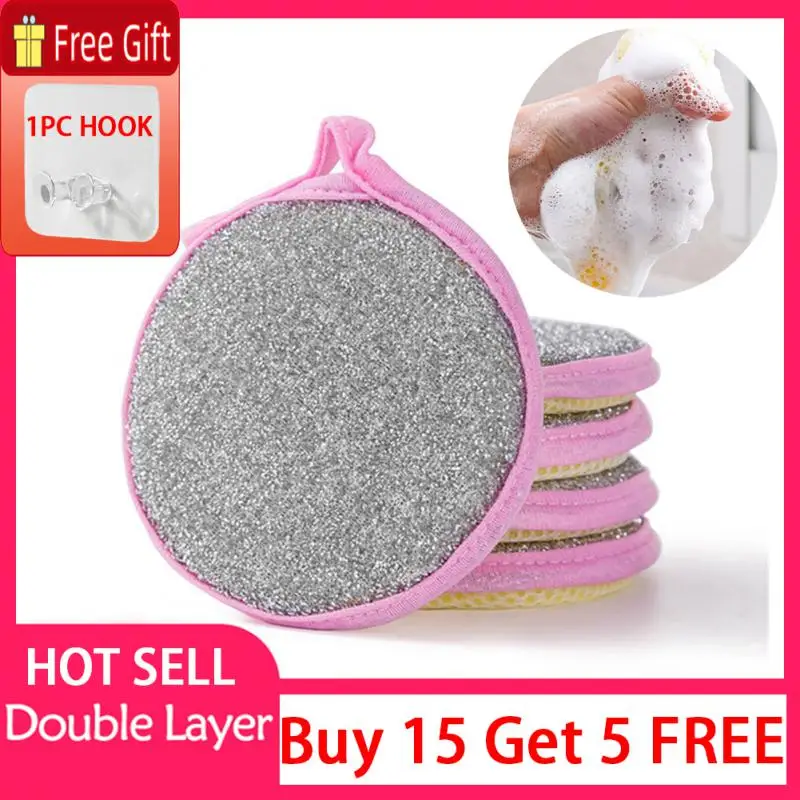 5/10/15PCS Double Side Dishwashing Sponge Pan Pot Dish Wash Sponges Household Tableware Washing Brush Cleaning Kitchen Tools
5/10/15PCS Double Side Dishwashing Sponge Pan Pot Dish Wash Sponges Household Tableware Washing Brush Cleaning Kitchen Tools