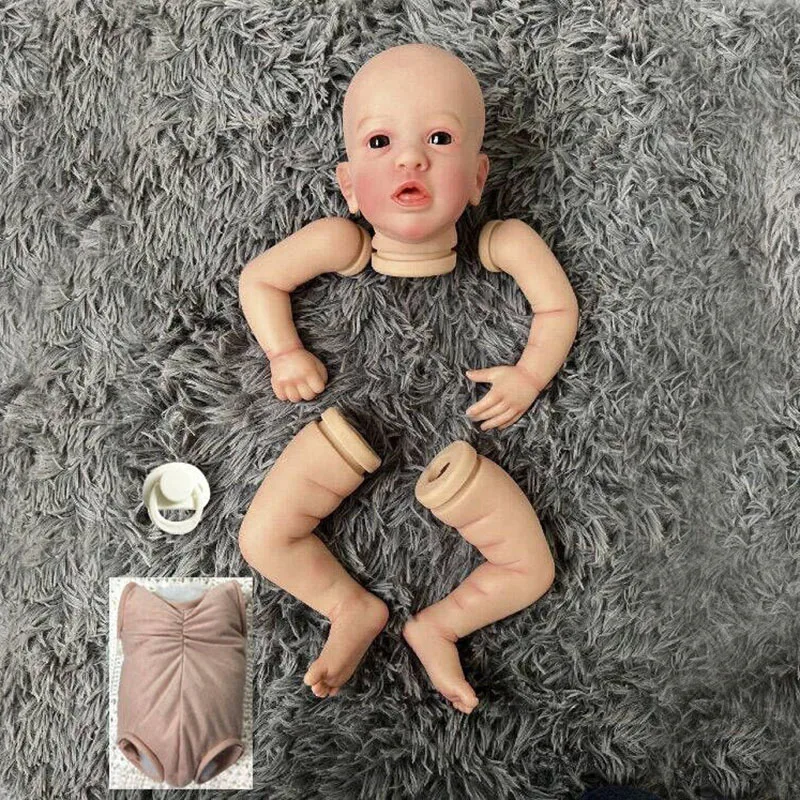 20inch Already Painted Reborn Doll Kit Aleyna soft touch with cloth Body and Eyes COA included
20inch Already Painted Reborn Doll Kit Aleyna soft touch with cloth Body and Eyes COA included