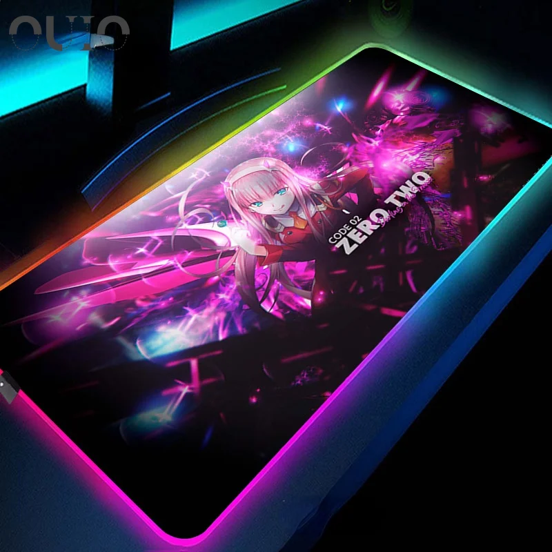 Zero Two Anime Mousepad Gaming Mouse Pad RGB Gamer Mat LED Computer Desk Padmouse Keyboard Kamado Nezuko Locrkand Manga Mat XXL
Zero Two Anime Mousepad Gaming Mouse Pad RGB Gamer Mat LED Computer Desk Padmouse Keyboard Kamado Nezuko Locrkand Manga Mat XXL