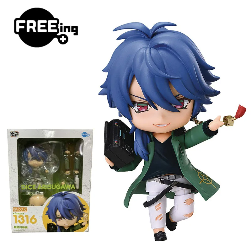 Фигурка NENDOROID 1316 Arisugawa DRB Dice Division Rap Battle из ПВХ, фигурка героя аниме, коллекционные игрушки, кукла в подарок, оригинал
Фигурка NENDOROID 1316 Arisugawa DRB Dice Division Rap Battle из ПВХ, фигурка героя аниме, коллекционные игрушки, кукла в подарок, оригинал