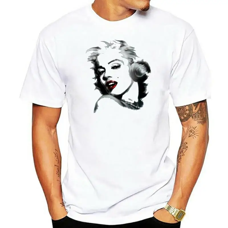Men Tshirts Marilyn Monroe T-shirt Europe Tops Tees 100% Cotton Mens Group T Shirt Lovers Day Gift Clothes Sexy Women Camisa
Men Tshirts Marilyn Monroe T-shirt Europe Tops Tees 100% Cotton Mens Group T Shirt Lovers Day Gift Clothes Sexy Women Camisa