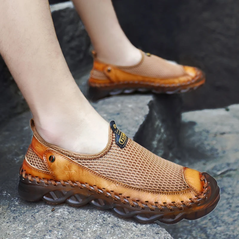 2023 new shelf design new fashion mesh casual outdoor men's breathable beach sandals
2023 new shelf design new fashion mesh casual outdoor men's breathable beach sandals