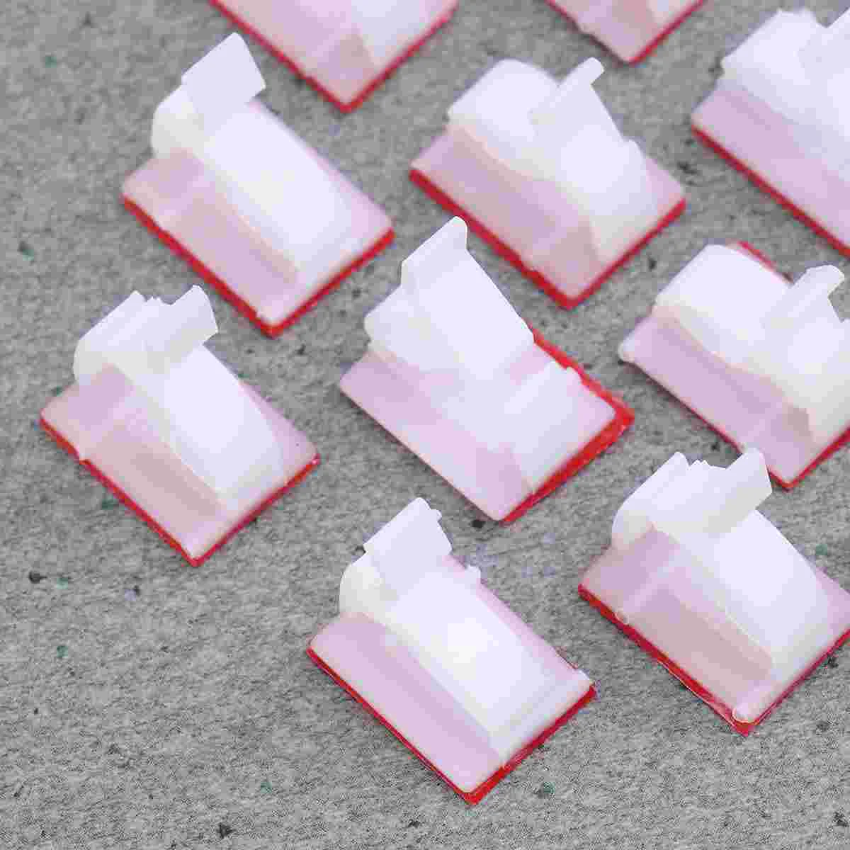 50 Pcs Self Adhesive Cable Clip Wire Clips Organizer Double-sided Self-adhesive Data Line
50 Pcs Self Adhesive Cable Clip Wire Clips Organizer Double-sided Self-adhesive Data Line