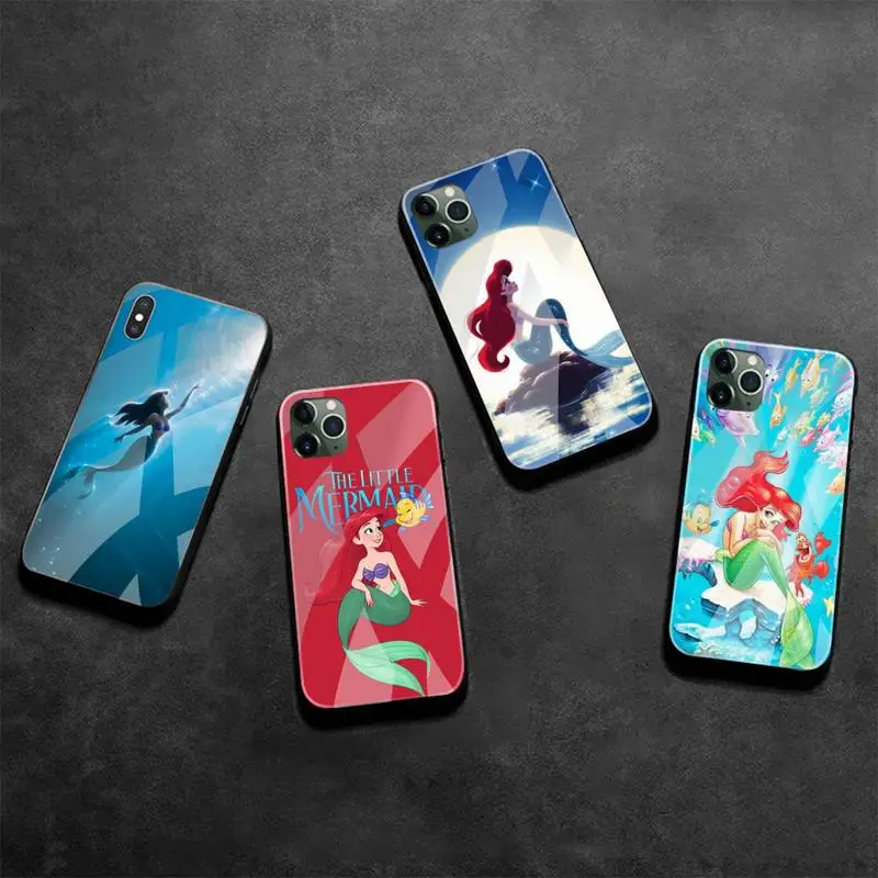 The Little Mermaid Princess Ariel Phone Case Tempered Glass For iPhone 13 12 Mini 11 Pro XR XS MAX 8 X 7 Plus SE 2020 cover
The Little Mermaid Princess Ariel Phone Case Tempered Glass For iPhone 13 12 Mini 11 Pro XR XS MAX 8 X 7 Plus SE 2020 cover