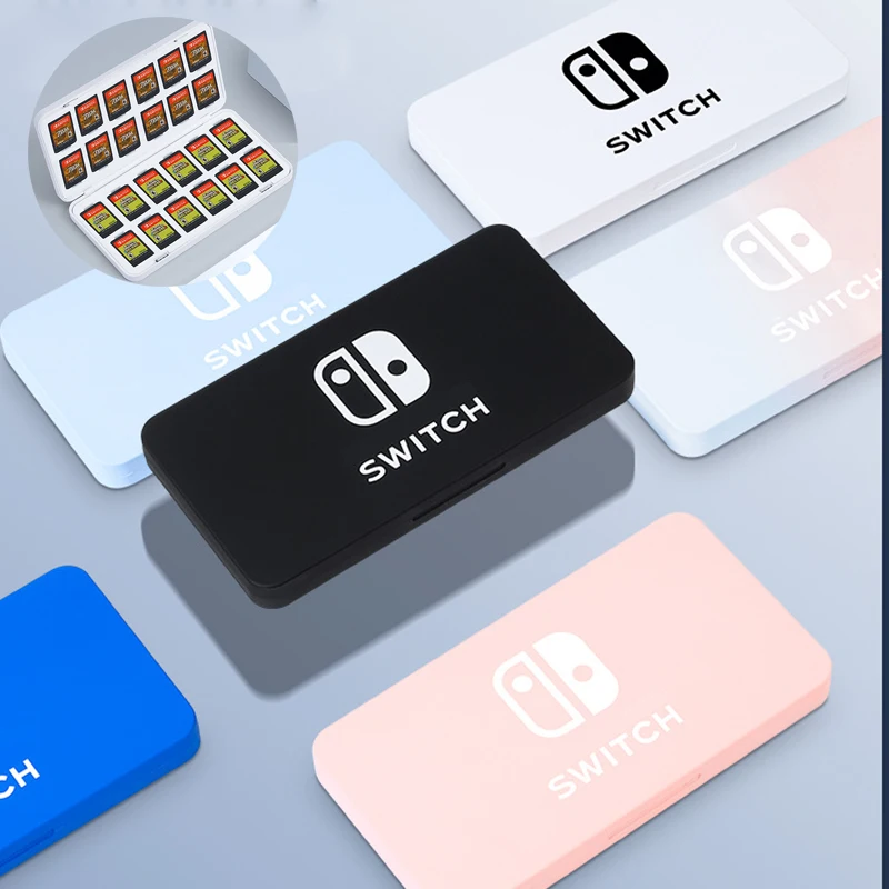 24 Game Card Case Storage Box Holder Cover for Nintendo Switch OLED lite Magnetic Protective Soft Lining Portable Accessories
24 Game Card Case Storage Box Holder Cover for Nintendo Switch OLED lite Magnetic Protective Soft Lining Portable Accessories