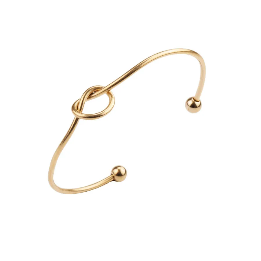 Let's Tie The Knot Gold Color Cuff Bangle Bracelet Women Mom Christmas Gift Minimal Stacked Jewelry Bracelets for Women
Let's Tie The Knot Gold Color Cuff Bangle Bracelet Women Mom Christmas Gift Minimal Stacked Jewelry Bracelets for Women