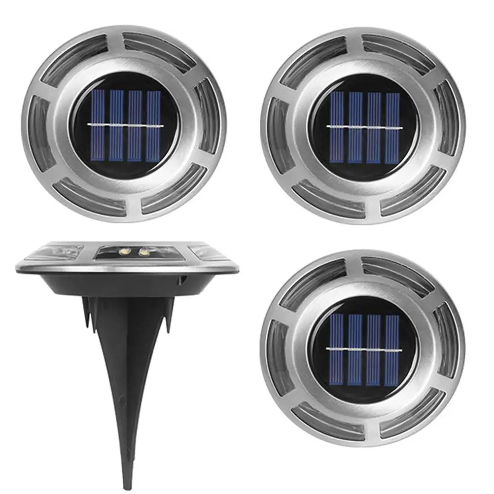 4Pcs 12 LEDs Solar Led Light Outdoor Stainless Steel Ground Wall Dual-purpose Landscape Lights For Lawn Pathway Yard Deck Patio
4Pcs 12 LEDs Solar Led Light Outdoor Stainless Steel Ground Wall Dual-purpose Landscape Lights For Lawn Pathway Yard Deck Patio