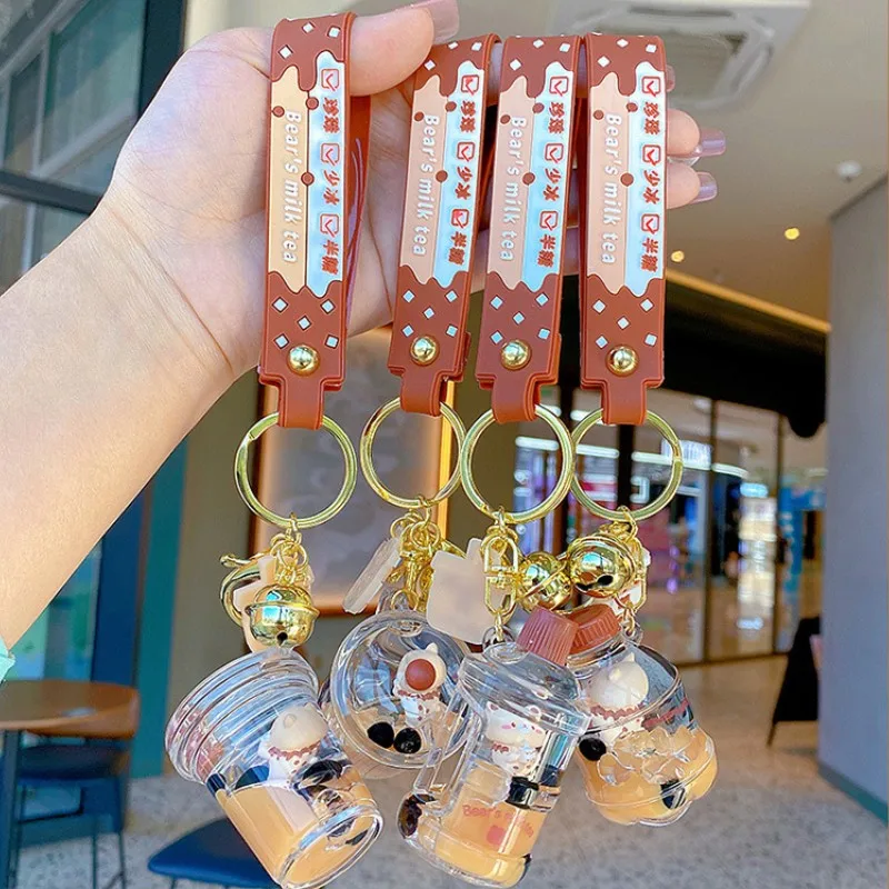 Pearl Milk Tea Cup Bear Keychain Cartoon Cup Pendant Quicksand Floating Drift Bottle Keychain Female Fine Schoolbag Pendant
Pearl Milk Tea Cup Bear Keychain Cartoon Cup Pendant Quicksand Floating Drift Bottle Keychain Female Fine Schoolbag Pendant