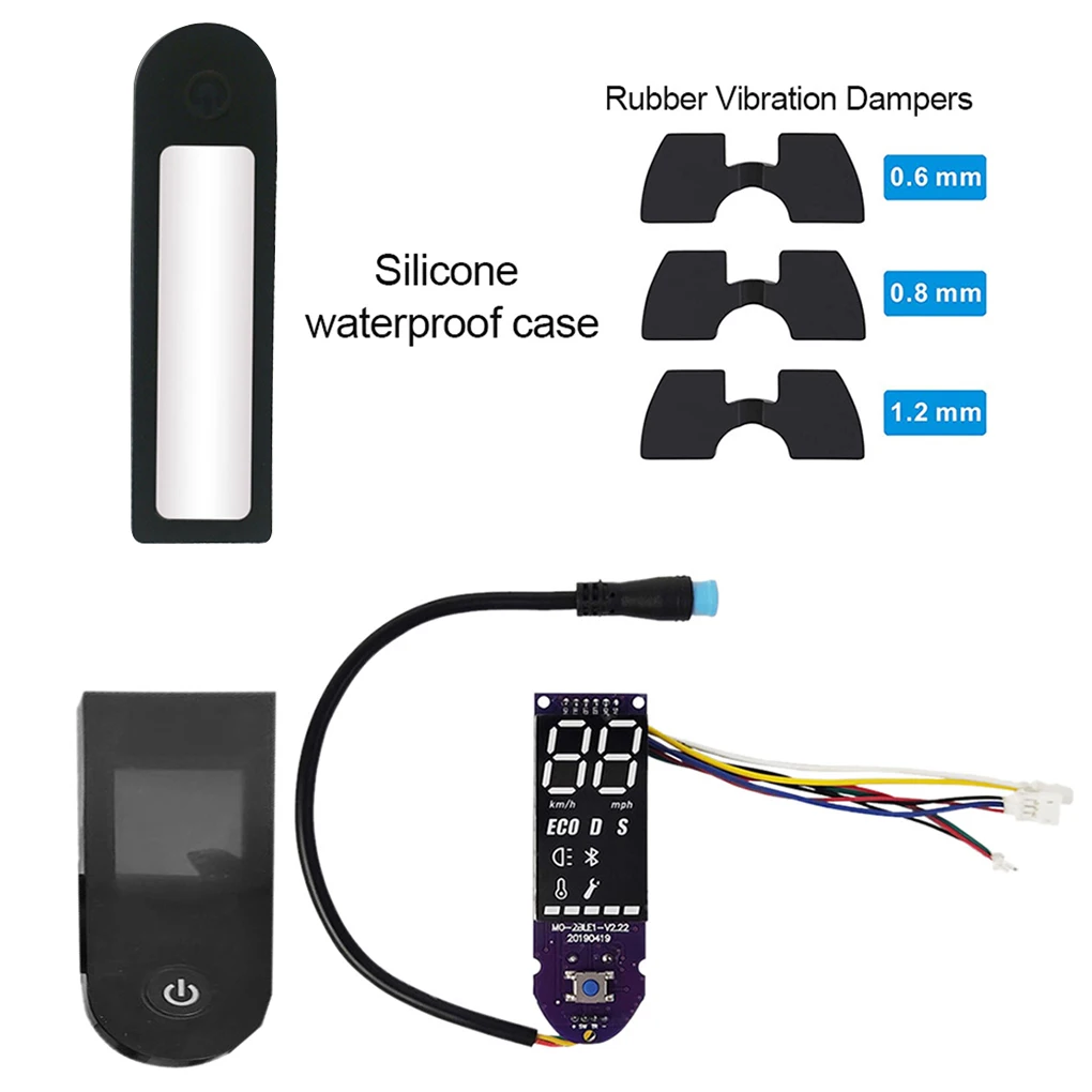 Replacement for Xiaomi M365 Bluetooth Dashboard Circuit Switch Panel Waterproof Silicone Cover Scooter Accessory
Replacement for Xiaomi M365 Bluetooth Dashboard Circuit Switch Panel Waterproof Silicone Cover Scooter Accessory