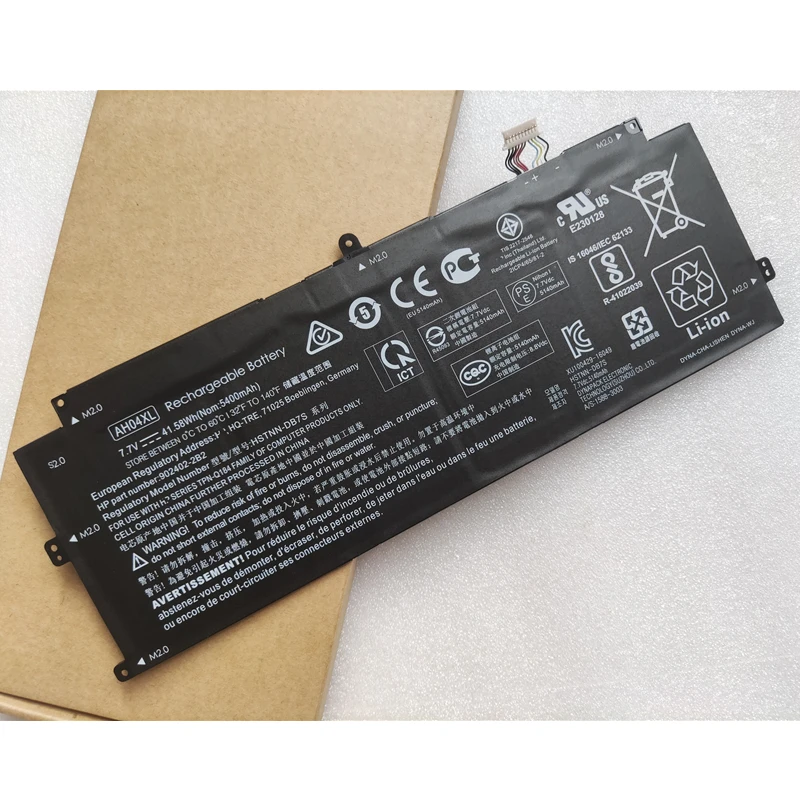 Original AH04XL TPN-Q184 Laptop Battery For HP Spectre X2 12 C000 C004TU C013TU C018TU C023TU C027TU C000NF C001NA C001LA C012dx
Original AH04XL TPN-Q184 Laptop Battery For HP Spectre X2 12 C000 C004TU C013TU C018TU C023TU C027TU C000NF C001NA C001LA C012dx
