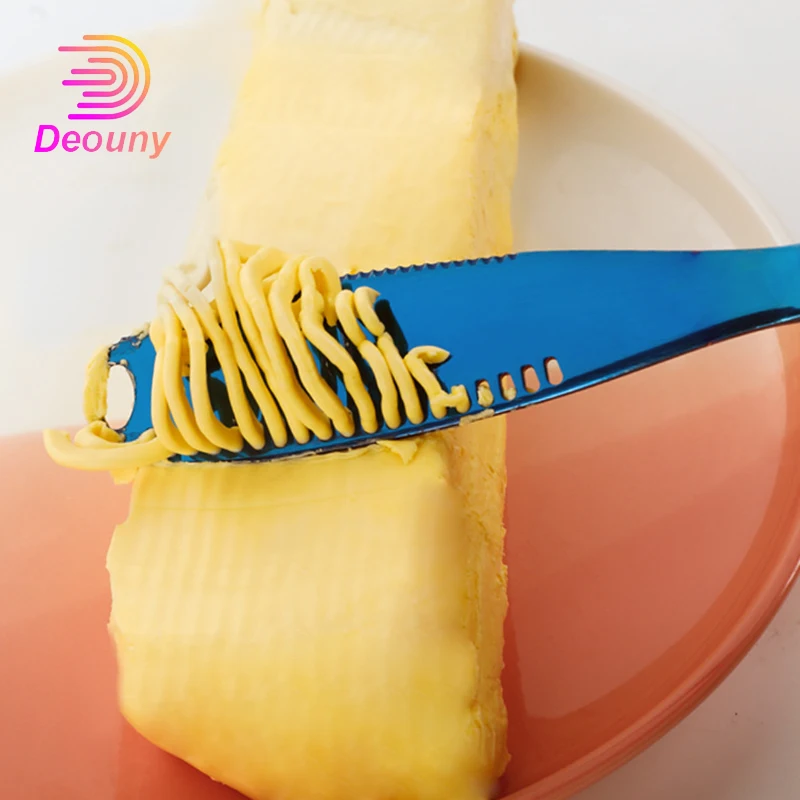 DEOUNY MultiFunction Butter Knife Stainless Steel Cheese Grater Dessert Cutter Cream Bread Jam Scraper Buffet Kitchen Gadgets
DEOUNY MultiFunction Butter Knife Stainless Steel Cheese Grater Dessert Cutter Cream Bread Jam Scraper Buffet Kitchen Gadgets