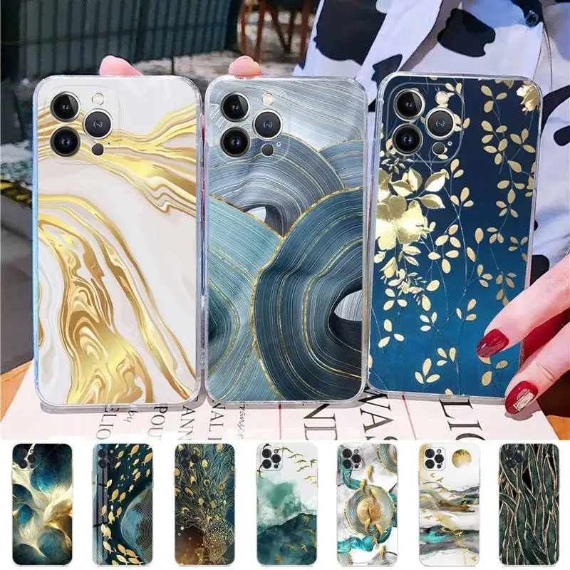 Luxury Gold Foil Art Phone Case Silicone Soft for iphone 14 13 12 11 Pro Mini XS MAX 8 7 6 Plus X XS XR Cover
Luxury Gold Foil Art Phone Case Silicone Soft for iphone 14 13 12 11 Pro Mini XS MAX 8 7 6 Plus X XS XR Cover