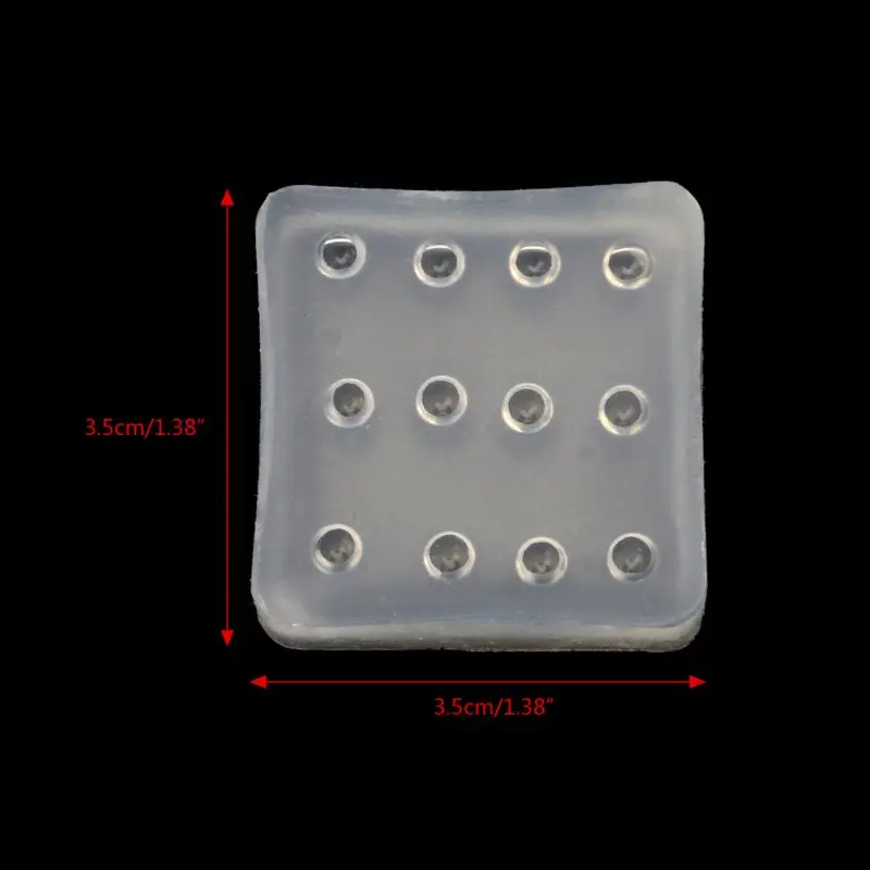 652F Transparent Silicone Mini 4mm Round Opal Beads Mold Epoxy Resin Jewelry Tools
652F Transparent Silicone Mini 4mm Round Opal Beads Mold Epoxy Resin Jewelry Tools