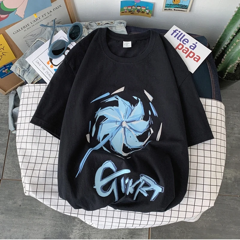 Oversize Tops Woman clothes Cartoon Summer harajuku Unisex Hip Hop y2k Funny gothic clothes Kawaii Casual T Shirt Streetwear
Oversize Tops Woman clothes Cartoon Summer harajuku Unisex Hip Hop y2k Funny gothic clothes Kawaii Casual T Shirt Streetwear