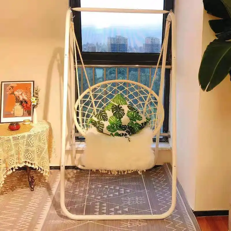 165cm High Nordic Hammock Strong Hanging Hammock Chair Swing Chair Rope Outdoor Indoor Hanging Chair Garden Dormitory Adult Seat
165cm High Nordic Hammock Strong Hanging Hammock Chair Swing Chair Rope Outdoor Indoor Hanging Chair Garden Dormitory Adult Seat