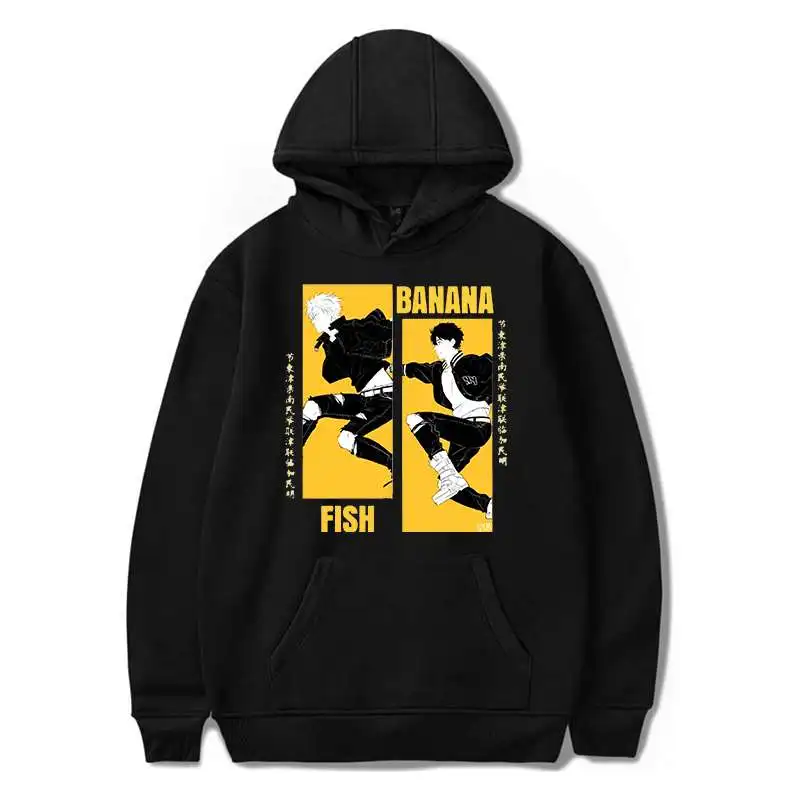 Funny Japan Anime Banana Fish Hoodies Streetwear Hoodie Ash Lynx Print Sweatshirts Harajuku Graphic Sweatshirt Plus Size Clothes
Funny Japan Anime Banana Fish Hoodies Streetwear Hoodie Ash Lynx Print Sweatshirts Harajuku Graphic Sweatshirt Plus Size Clothes