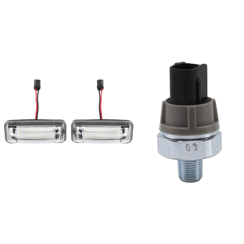 3 Pcs Car Accessories: 2Pcs Led License Plate Light Bulb & 1 Pcs 37240-PHM-003 Oil Pressure Switch
3 Pcs Car Accessories: 2Pcs Led License Plate Light Bulb & 1 Pcs 37240-PHM-003 Oil Pressure Switch