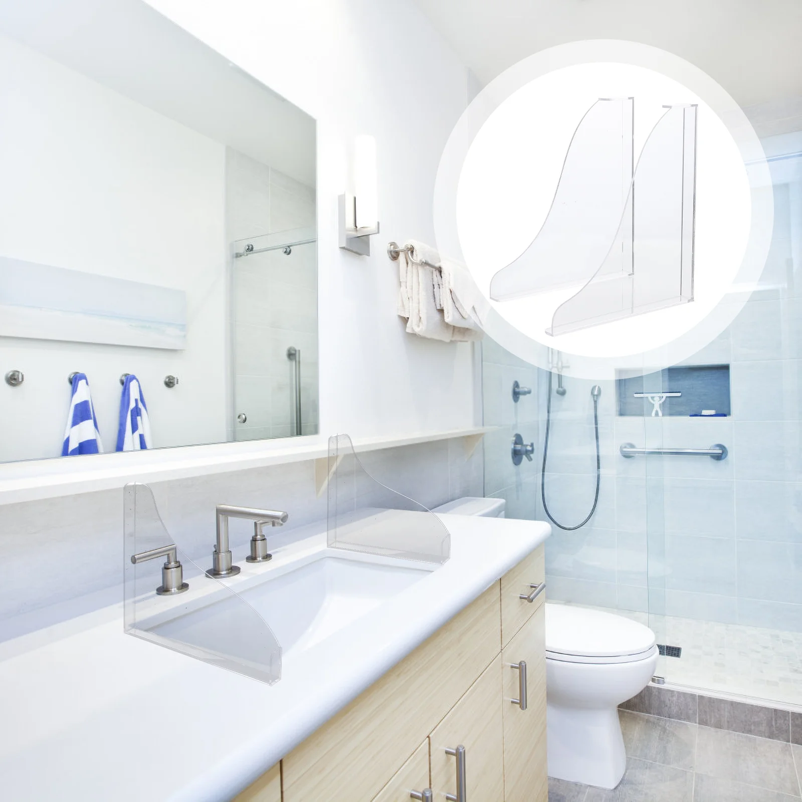 Guard Bathtub Water Shower Bathroom Corner Tub Guards Sink Essentials Splashing Guest Bafflesplash Acrylic Bath Kitchen
Guard Bathtub Water Shower Bathroom Corner Tub Guards Sink Essentials Splashing Guest Bafflesplash Acrylic Bath Kitchen