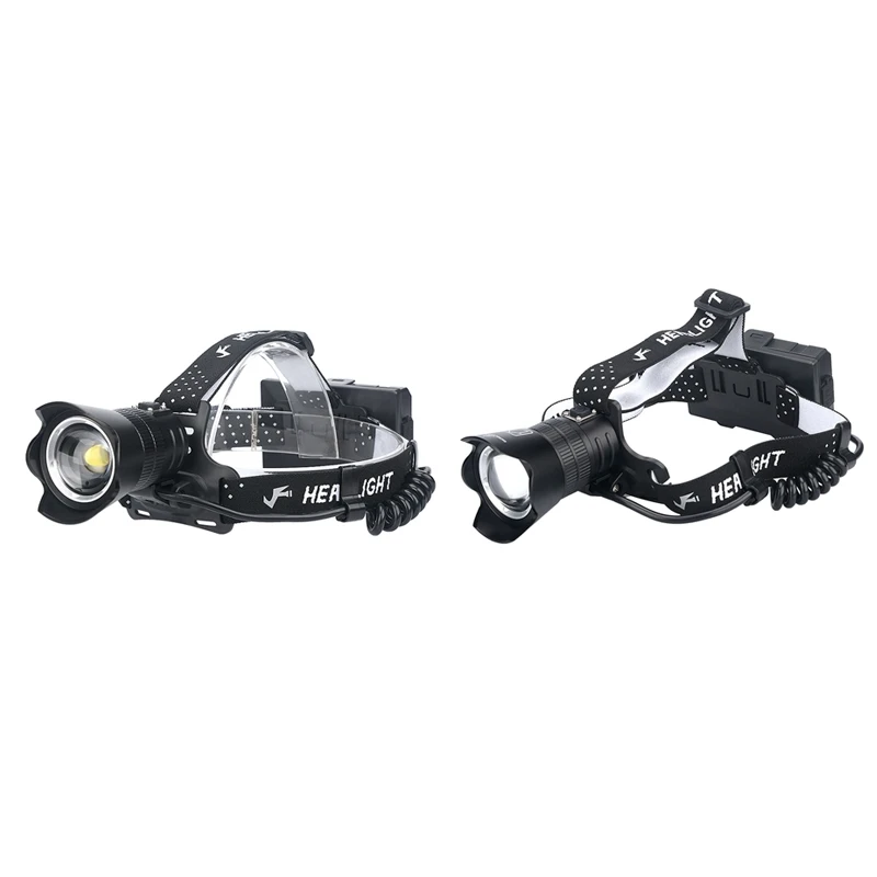 LED Head Light Lamp 3-Mode Zoom USB Headlight Rechargeable Waterproof Head Torch For Camping Fishing
LED Head Light Lamp 3-Mode Zoom USB Headlight Rechargeable Waterproof Head Torch For Camping Fishing