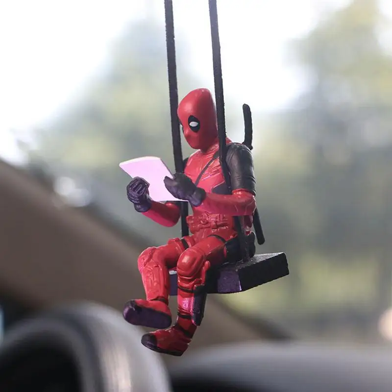 Funny Car Winging Accessories Creative Car Pendant Rearview Mirror Pendant Cute Reading Book DeadpoolPendant Car Accessories
Funny Car Winging Accessories Creative Car Pendant Rearview Mirror Pendant Cute Reading Book DeadpoolPendant Car Accessories