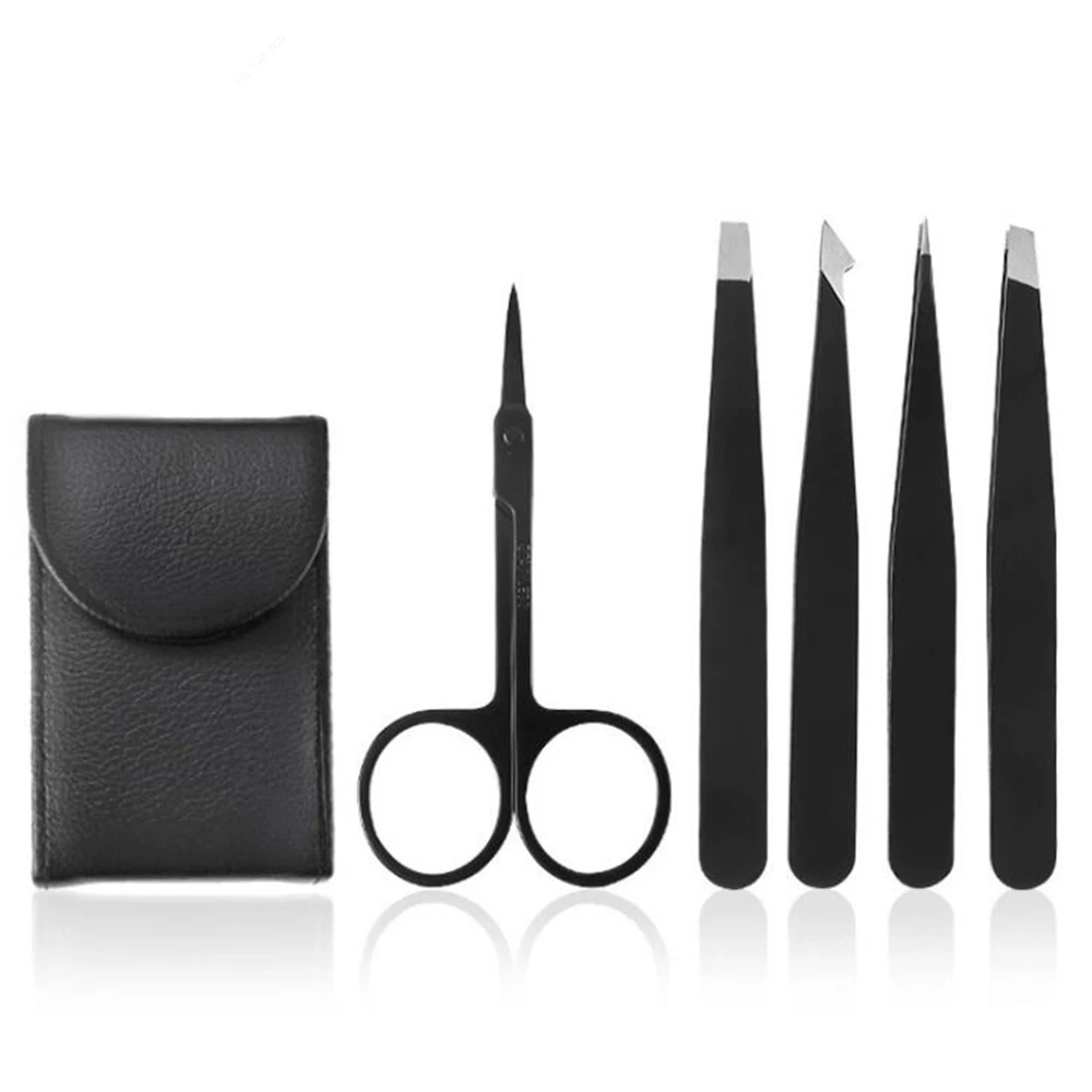 Eyelash Tweezers 5Pcs Professional Stainless Set Steel Eye Lashes Extension Scissors Tong Hair Remover Cosmetic Makeup Tools
Eyelash Tweezers 5Pcs Professional Stainless Set Steel Eye Lashes Extension Scissors Tong Hair Remover Cosmetic Makeup Tools