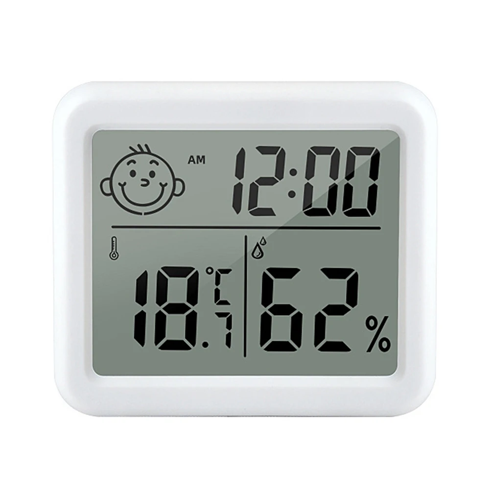 1pc Digital LCD Display Thermometer Hygrometer Humidity Meter Room Temperature Clock Indoor Temperature Humidity Meter Tool
1pc Digital LCD Display Thermometer Hygrometer Humidity Meter Room Temperature Clock Indoor Temperature Humidity Meter Tool