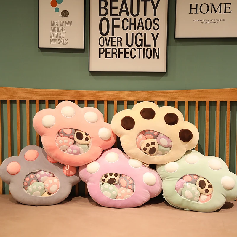 A Bag of Cat Claw Kawaii Cartoon Animal Plush Toy Pillow Soft Sofa Cushion Cute Baby Toy Girlfriend Birthday Valentine Gift
A Bag of Cat Claw Kawaii Cartoon Animal Plush Toy Pillow Soft Sofa Cushion Cute Baby Toy Girlfriend Birthday Valentine Gift