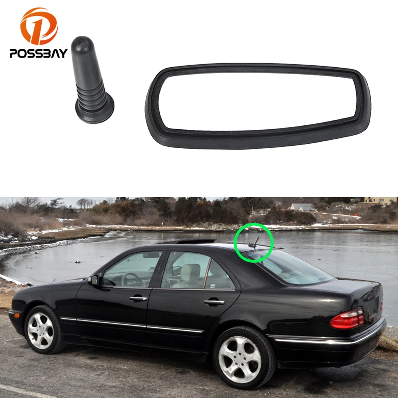 

Car Antenna GPS Roof Aerial Sealing Ring Kits Rubber Auto Gasket for Mercedes Benz мерседес w202 C230 C280 C43 CLK320 W210 Parts