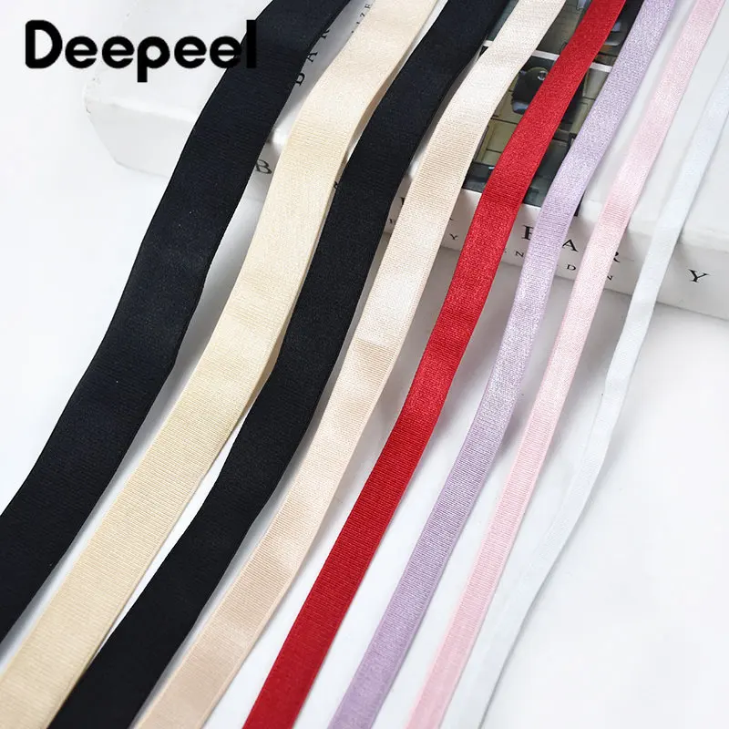 10Meters 6-25mm Nylon Elastic Band Bra Underwear Clothes Strap Soft Stretch Rubber Webbing Tape DIY Sewing Materials Accessories
10Meters 6-25mm Nylon Elastic Band Bra Underwear Clothes Strap Soft Stretch Rubber Webbing Tape DIY Sewing Materials Accessories