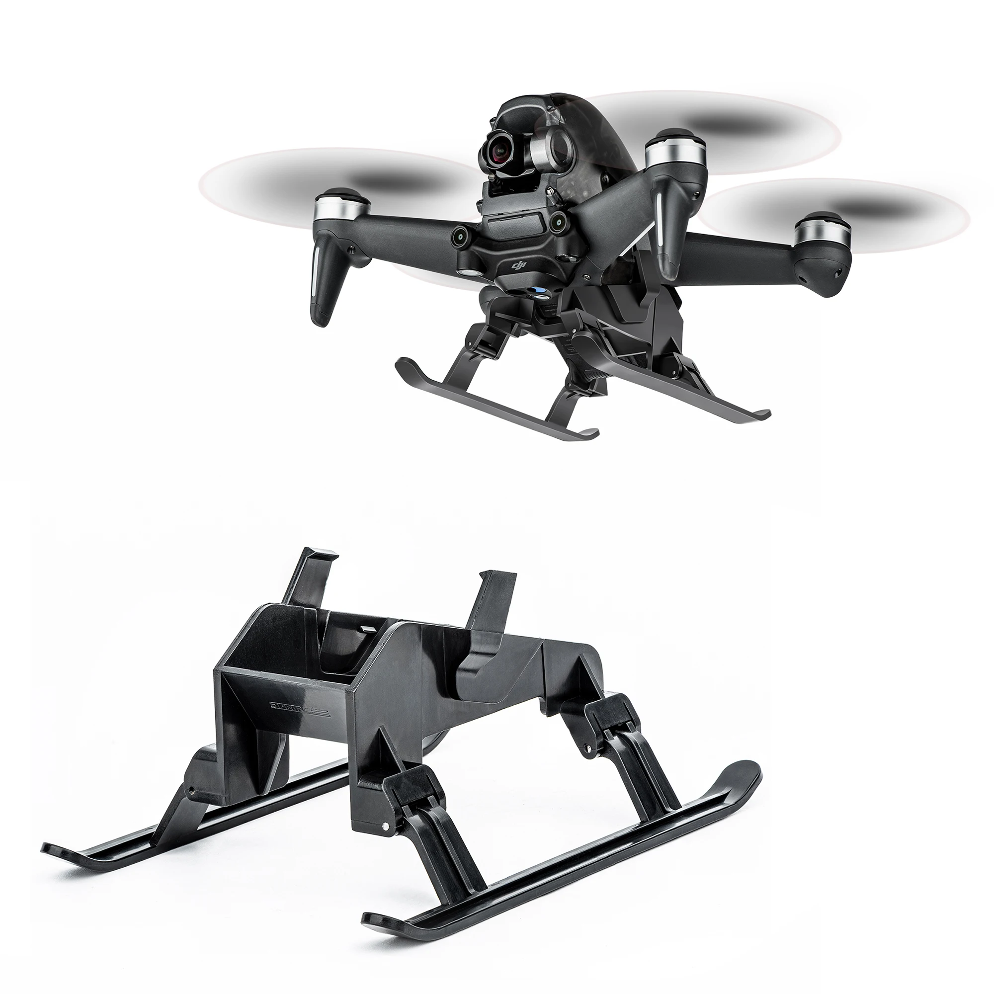 DJI FPV Foldable Landing Gear Extended Heighten 30mm Anti-fall Skid Leg Protector Stand Foot for FPV Combo Drone Accessories
DJI FPV Foldable Landing Gear Extended Heighten 30mm Anti-fall Skid Leg Protector Stand Foot for FPV Combo Drone Accessories