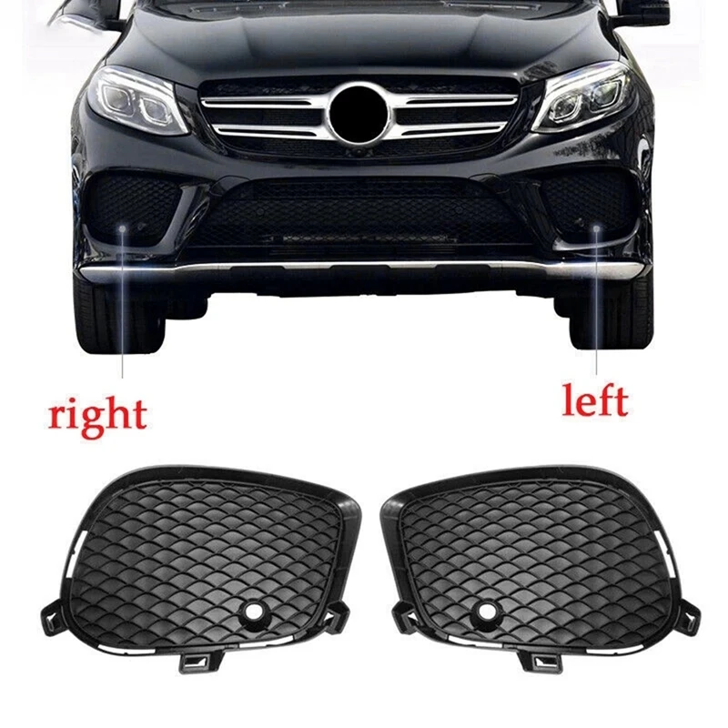 Front Bumper Fog Light Grill Grille Cover for Mercedes-Benz GLE GLS CLASS W166 AMG 2016-2018 2928855322 2928855422
Front Bumper Fog Light Grill Grille Cover for Mercedes-Benz GLE GLS CLASS W166 AMG 2016-2018 2928855322 2928855422