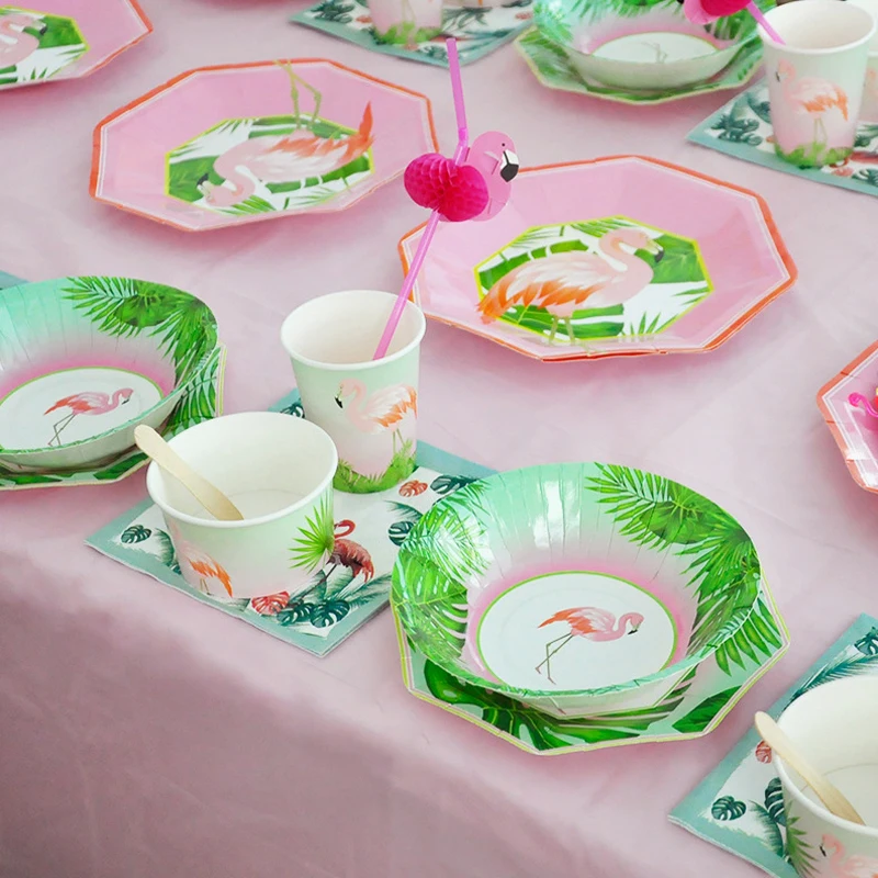 8Pcs Cartoon Flamingos Paper Plates Tableware Wedding Decoration Party Event Disposable Dinnerware Birthday Festival Supplies
8Pcs Cartoon Flamingos Paper Plates Tableware Wedding Decoration Party Event Disposable Dinnerware Birthday Festival Supplies