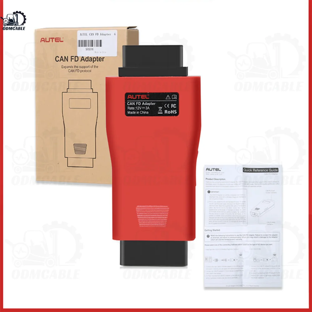 AUTEL CAN FD Adapter Compatible with Autel VCI support CAN FD PROTOCOL for Maxiflash Elite J2534 Diagnostic Tool
AUTEL CAN FD Adapter Compatible with Autel VCI support CAN FD PROTOCOL for Maxiflash Elite J2534 Diagnostic Tool