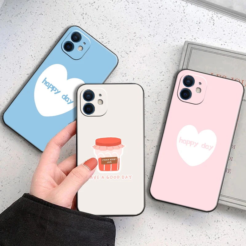 Cartoon Lovely Healing INS Style For Apple iPhone 13 12 11 Pro 12 13 Mini X XR XS Max SE 5 6 6s 7 8 Plus Phone Case Black Back
Cartoon Lovely Healing INS Style For Apple iPhone 13 12 11 Pro 12 13 Mini X XR XS Max SE 5 6 6s 7 8 Plus Phone Case Black Back