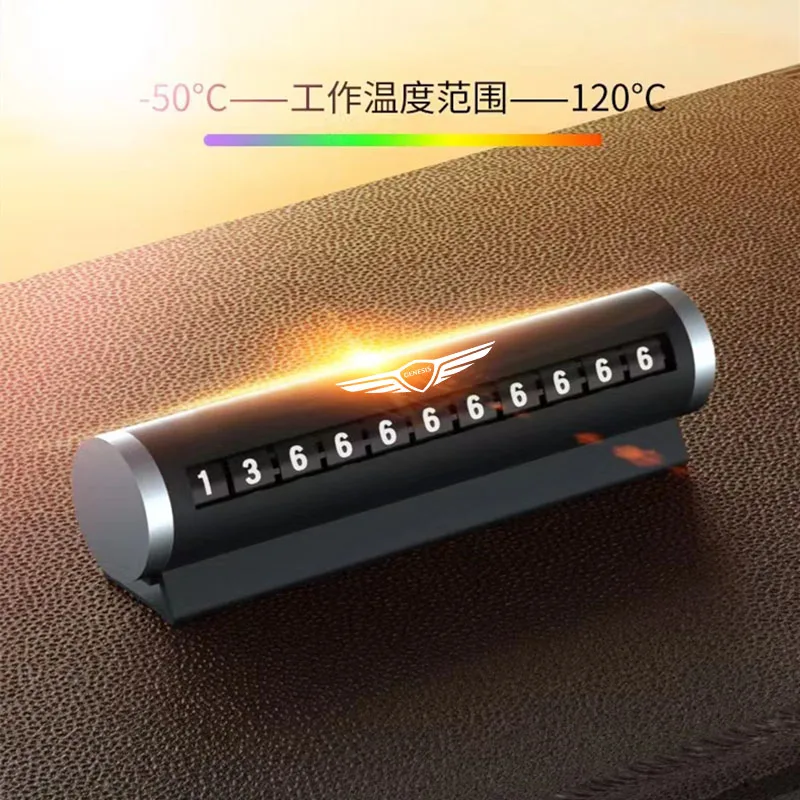 For Genesis G80 G70 G90 Car Temporary Parking Card Phone Number Card Plate Telephone Number Car Park Stop Automobile Accessories
For Genesis G80 G70 G90 Car Temporary Parking Card Phone Number Card Plate Telephone Number Car Park Stop Automobile Accessories