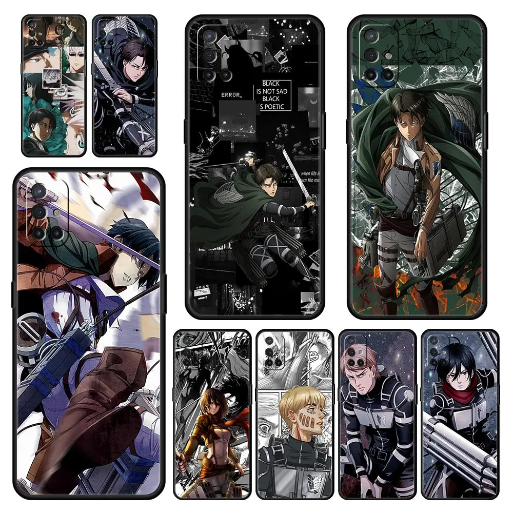 Attack On Titan Levi Ackerman Phone Case For OnePlus 9 8 7 7T Pro 9RT 9R 8T Nord N100 N200 N10 CE 2 5G Z Soft Black Cover Couqe
Attack On Titan Levi Ackerman Phone Case For OnePlus 9 8 7 7T Pro 9RT 9R 8T Nord N100 N200 N10 CE 2 5G Z Soft Black Cover Couqe