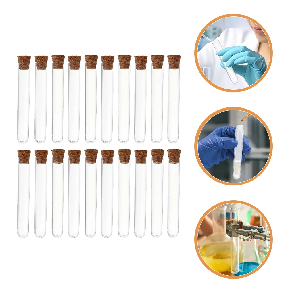 50 Pcs Storage Tube Test Tubes Propagation Clear Plastic Go Containers Bottle Bath Salt Cork Candy Sample Mini
50 Pcs Storage Tube Test Tubes Propagation Clear Plastic Go Containers Bottle Bath Salt Cork Candy Sample Mini