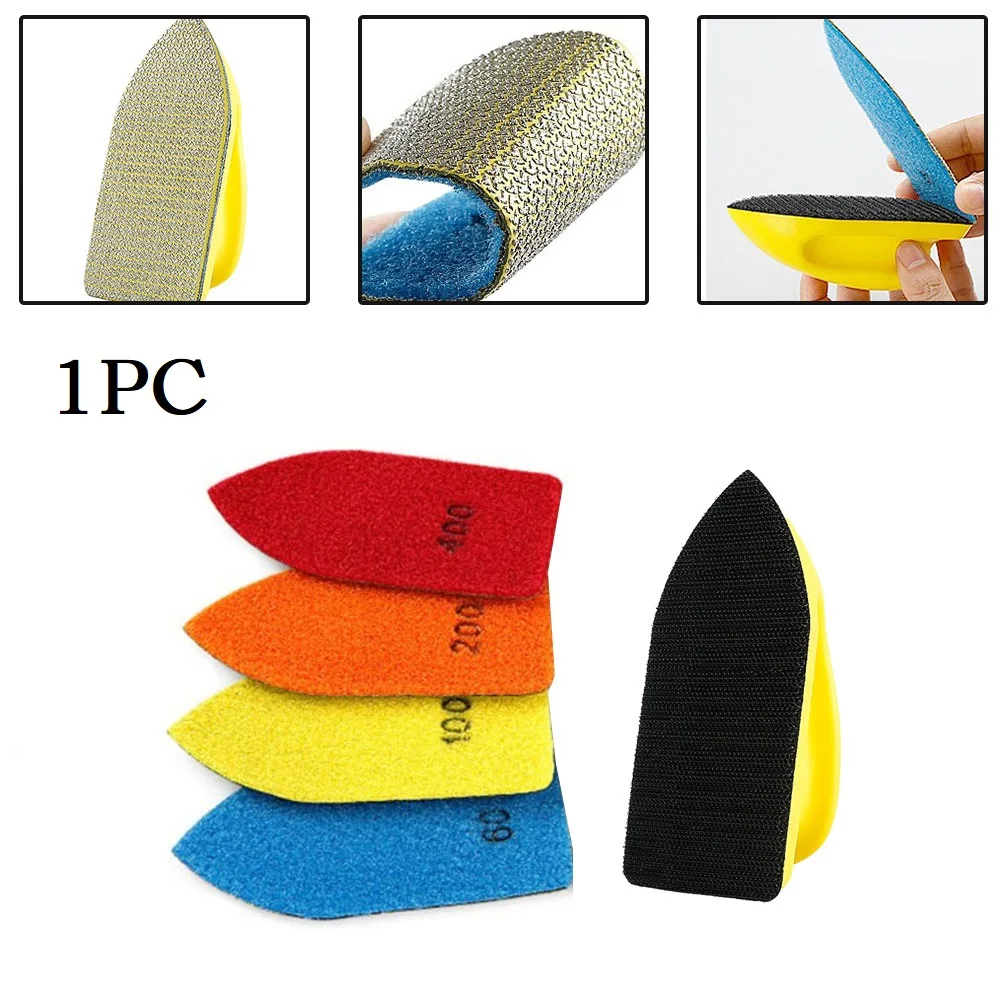 Electroplated Diamond Hand Polishing Pad For Ceramic Tiles Sanding Pad 120x55mm 60/100/200/400 Grit Polisher Tools
Electroplated Diamond Hand Polishing Pad For Ceramic Tiles Sanding Pad 120x55mm 60/100/200/400 Grit Polisher Tools