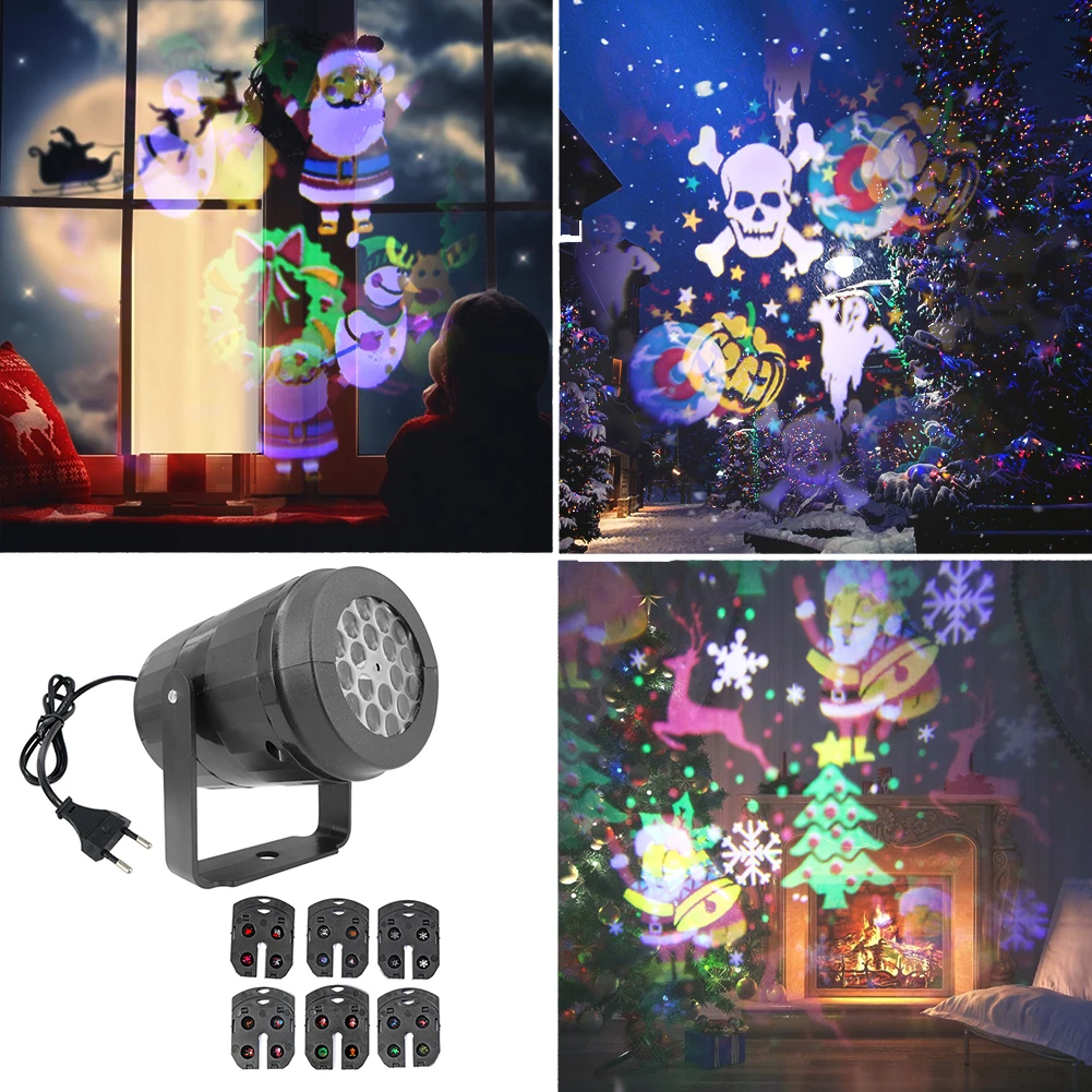 LED Projector Light IP65 Waterproof Stage Lighting Snowflake DJ Disco Party Light Christmas Pattern Atmosphere Garden Lawn Decor
LED Projector Light IP65 Waterproof Stage Lighting Snowflake DJ Disco Party Light Christmas Pattern Atmosphere Garden Lawn Decor