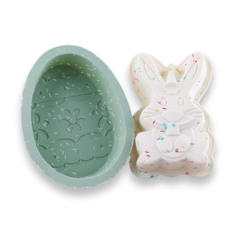 DIY Easter Mold Rabbit Cake Silicone Mold Easter Rabbit Egg Mold Dessert Pudding Baking Mold Resin Mold Baking Tools for Cakes
DIY Easter Mold Rabbit Cake Silicone Mold Easter Rabbit Egg Mold Dessert Pudding Baking Mold Resin Mold Baking Tools for Cakes