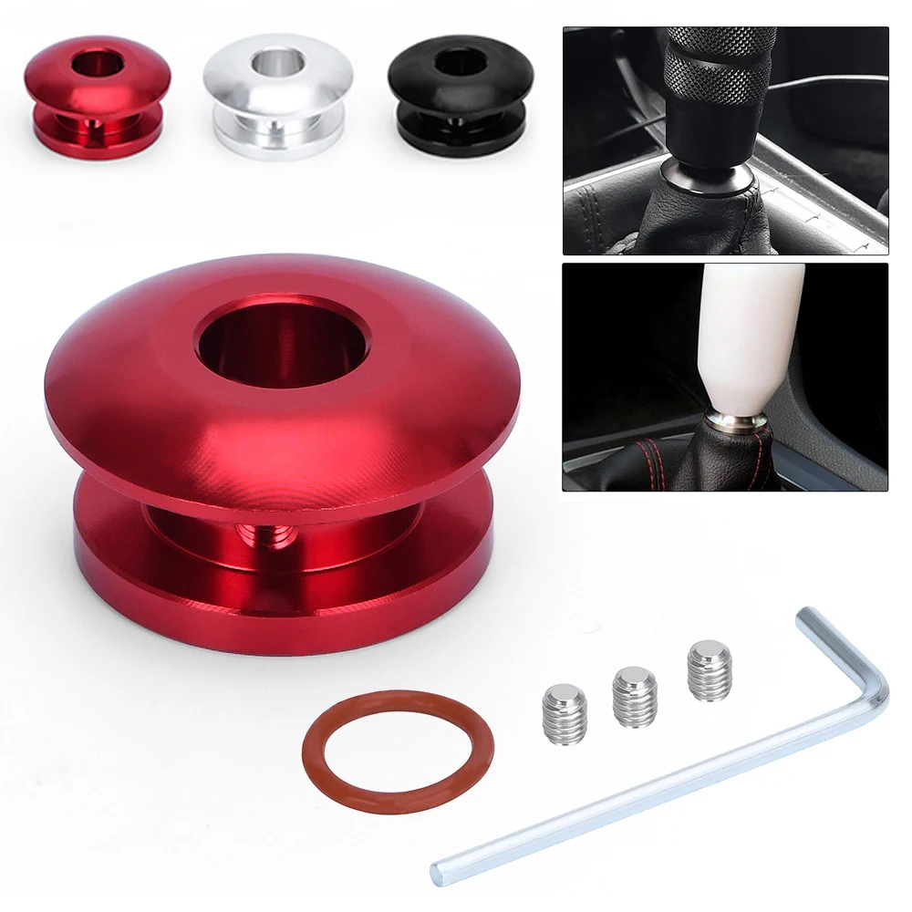 Universal Car Gear Shift Knob Boot Retainer Adaptor Gear Knob Stopper Shifting Head Limiter Fixed Base Gear Head Buckle Aluminum
Universal Car Gear Shift Knob Boot Retainer Adaptor Gear Knob Stopper Shifting Head Limiter Fixed Base Gear Head Buckle Aluminum