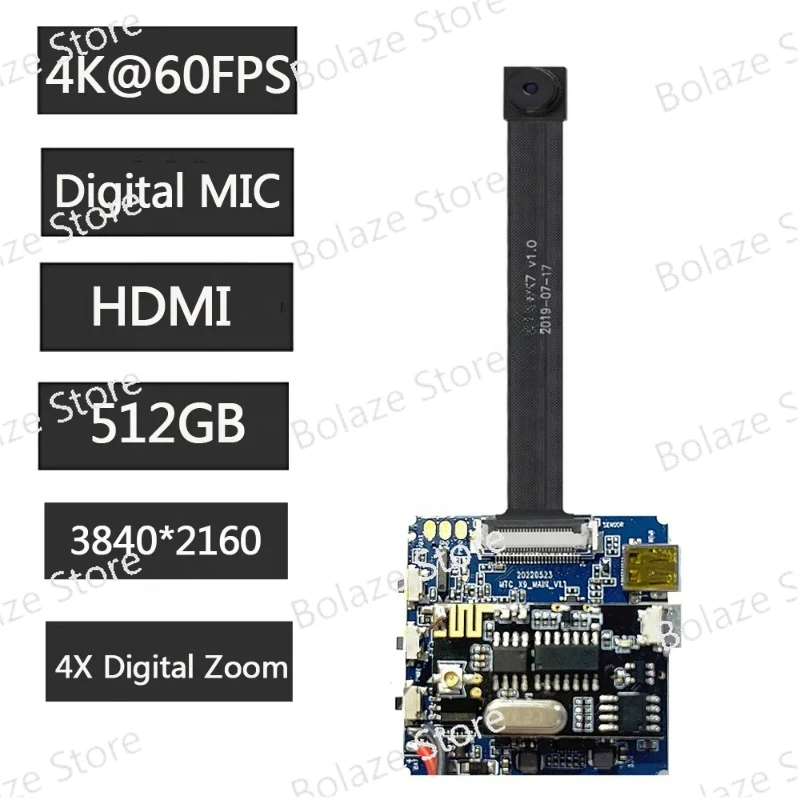 IMX258 4K 60FPS Wi-Fi P2P мини-камера 14 МП Датчик движения цифровой зум-объектив модуль Matecam