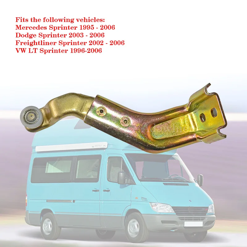 Sliding Door Roller Guide for Mercedes Sprinter Vw LT Sprinter Dodge Sprinter Right Bottom Hinge 9017600128
Sliding Door Roller Guide for Mercedes Sprinter Vw LT Sprinter Dodge Sprinter Right Bottom Hinge 9017600128