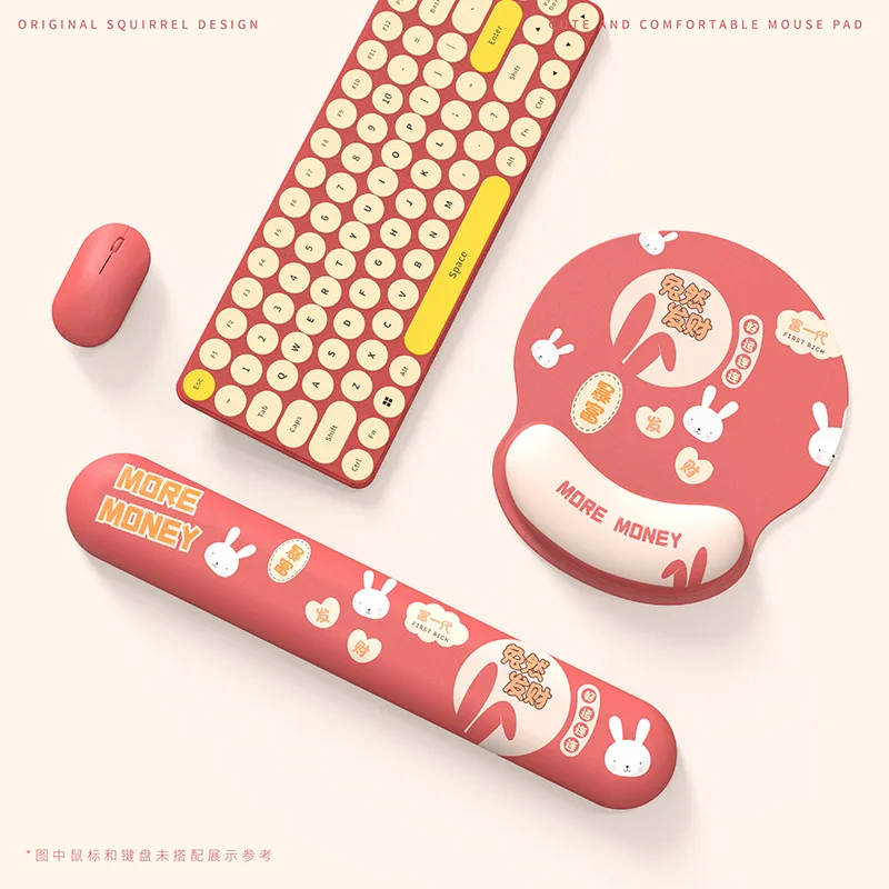 Rabbit Ran fortune wrist mouse pad silicone cute personality ins simple girls 3D wrist pad keyboard hand rest
Rabbit Ran fortune wrist mouse pad silicone cute personality ins simple girls 3D wrist pad keyboard hand rest